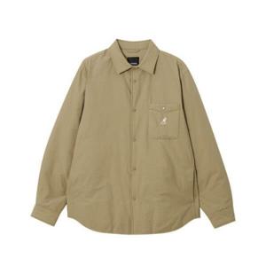 캉골긴팔티 CQK KRFC-SH70690BE 프리마로프트 셔츠 자켓 7069 베이지