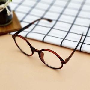 959 호피 패션안경 SELLFRE 동그란안경테 패션 심플