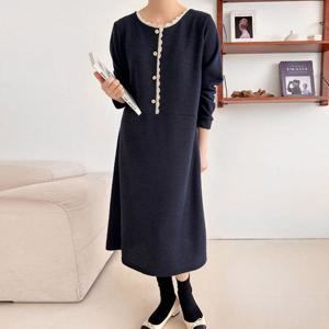 나야홍 / 아이우먼 소녀레이스기모원피스 BSV871M512 빅사이즈