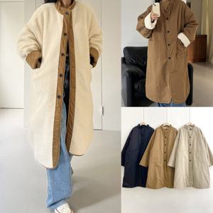 나야홍 / 위쉬몰 YY 양털리버시블롱패딩(V878H512) 빅사이즈