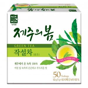 [녹차원] 제주의봄작설차 50티백(고급녹차)