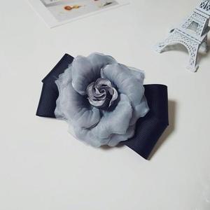 레이디 고품격 화사한 까멜리아 헤어핀 머리핀 33c