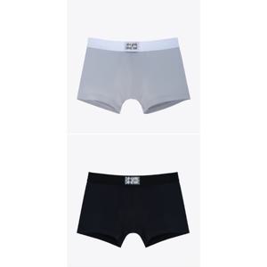 [예스]연그레이,블랙 솔리드 남성 드로즈2종택1 YSMDA241