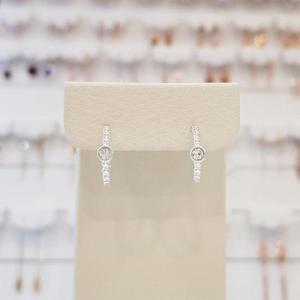 볼라레 세이브존01 링귀걸이 1.4cm 써지컬 포인트 큐빅 SSE562