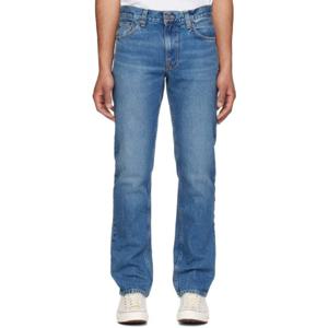 25 FW 누디진 남성 블루 그리티 잭슨 데님 진 241078M186046