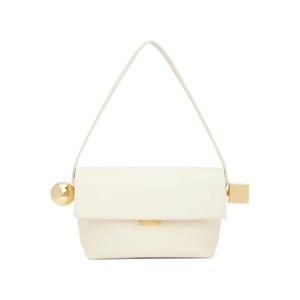 25 FW 쟈크뮈스 여성 오프 화이트 라 카사 더 롱 까레 숄더백 251553F048102