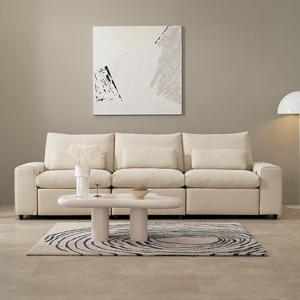 착불 젠모드  구스 패브릭 리클라이너 4인 소파