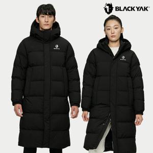 블랙야크 남녀공용 맥스벤치 다운자켓 덕다운 롱패딩 빅사이즈 겨울 파카 1BYPAWU901
