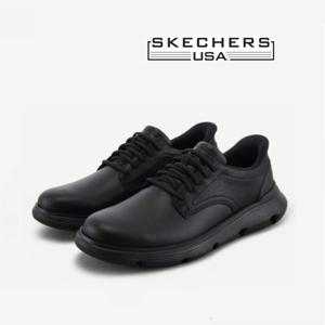 스케쳐스 남성 가르자 슬립인스 블랙 SC0MFCFY131 BS