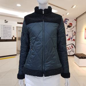 [루이까스텔]여성뽀글이배색퀼팅패딩점퍼/7LDJP936J