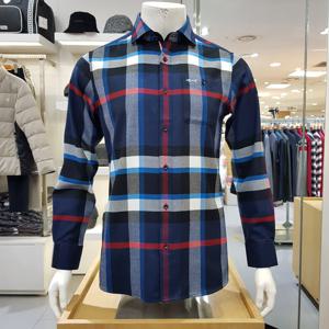 [루이까스텔]남성빅체크가슴포켓셔츠/7MESH002U