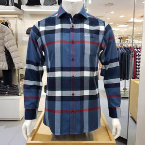 [루이까스텔]남성빅체크가슴포켓셔츠/7MESH002L