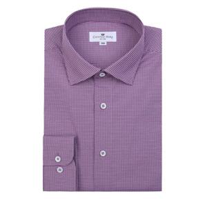 [카운테스마라] 스몰체크 스판 일반핏 긴팔셔츠 CDCZ1C6301V0