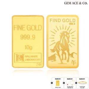 제메이스 순금 99.99% 골드바 10g+순금 골드+14K 목걸이+14K 팔찌+테니스 팔찌
