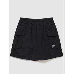 엄브로 나일론 스파클 우먼스 치마 반바지 B1 UQ322CHP78 BLK SLV