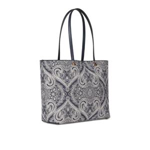25 FW 에트로 페이즐리 프린트 오픈 탑 토트 백 WP1D0024AQ189 TP443321708