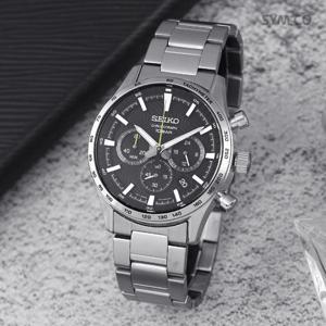 세이코 SSB413P1 크로노그래피 사파이어 100미터방수 캐쥬얼 남자 메탈 시계 d