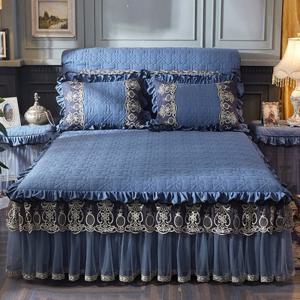 [러빙랩]러빙랩 유럽풍 침대커버 레이스 매트리스커버 킹(K) 180