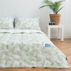 시어서커 팜트리 여름이불 세트 순면 쿨 Q 누빔이불