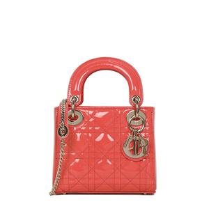 디올 코랄레드 레이디 디올 미니백 M0505OWCB 63R