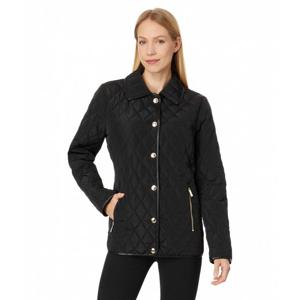 마이클코어스 스냅 프론트 퀼트 M425969BZ 블랙