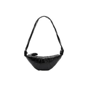 르메르 스몰 크루아상 백 코티드 코튼 블랙 BG0003-LF1329-999