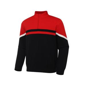 [와이드앵글]VA 컬러블럭 반집업 방풍 풀오버 MWMW23K91