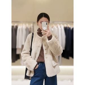 [숲]인조밍크퍼 자켓  SBADB813