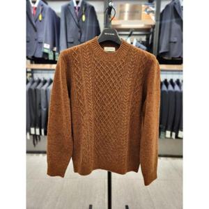 브렌우드 세이브존03 브렌우드 다이아 패턴 하트터틀넥 니트 BR-AQWAW-25-631