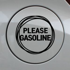 주유구스티커_러프러프 GASOLINE