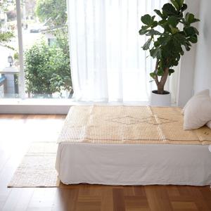 [베누지오] 대나무돗자리 마작 대자리 매트 다이아 90x180