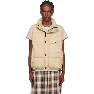 25 FW 스톤아일랜드 여성 베이지 G100003 크링클랩스 리사이클 나일론 다운 베스트 252828F068003