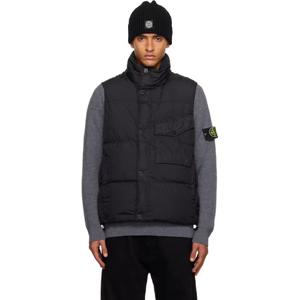 25 FW 스톤아일랜드 남성 블랙 G100003 크링클랩스 NY 다운 베스트 252828M178013