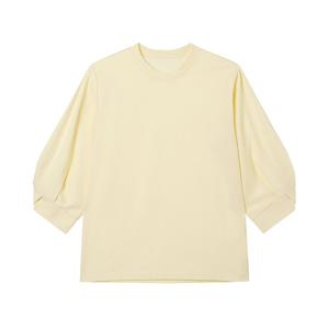 (아날도바시니) 볼륨소매 7부 티셔츠(AX05TS28M)