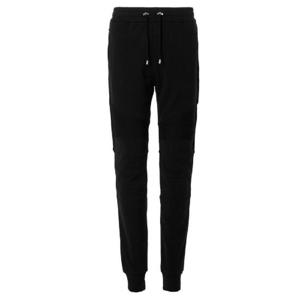 Balmain 플리츠 골지 드로스트링 조거팬츠 YH1OB000BB04 EAB TP946434300