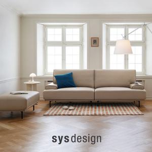 [행사카드 5%][시스디자인] 벤 3.5인 천연면피가죽 소파 + 스툴