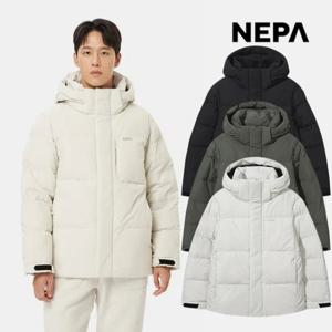 네파 남성 여성 한겨울 후드 숏패딩 기능성 오리털 점퍼 7LF2021
