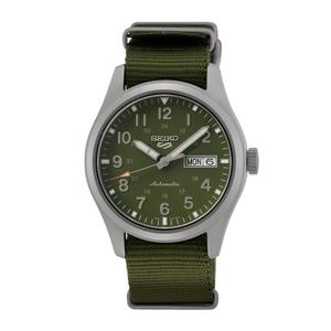 세이코 세이코5 남성 남자 카키 그린 나토시계 SRPG33K1