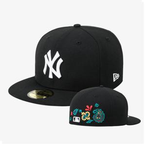 [뉴에라] MLB 뉴욕 양키스 페이즐리 5950 피티드캡 14881451