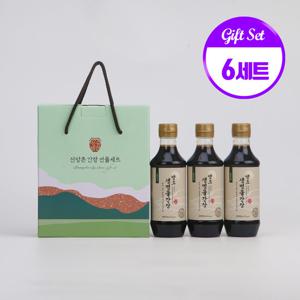[신앙촌] 양조간장 선물세트 K 3호 (6세트)