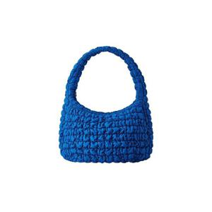 COS코스 퀼티드 오버사이즈 숄더백 블루 0916460024