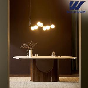 [웨스트프롬] 럭셔리 세라믹식탁 1600 세라믹상판 브리즈 테이블