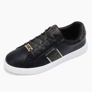 [마이클 코어스(슈즈)]JEM MAXINE 블랙 캐쥬얼 스니커즈 운동화 단화 MK101066QC-W 2.5