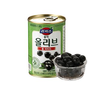 [동서] 리치스 블랙올리브 홀 405g