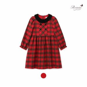 [페리미츠] 레드체크 원피스(P2442O672_03)