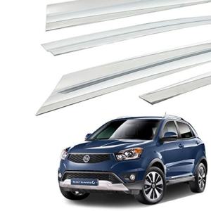 뉴/코란도C 크롬 썬바이저 차량용 윈도우 진흥 4P