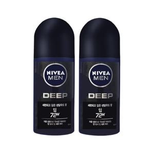 [니베아]니베아 맨 데오드란트 롤온 딥 50ml x2
