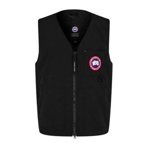 캐나다구스 캔모어 로고 집업 베스트 2449M61 BLACK
