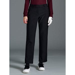 [빈폴골프] 여성 본딩기모 스트레이트 팬츠 - 블랙 (BJ5X21A465)