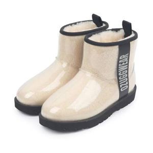 [토박스] (225-255mm) 오즈어그웨어 어덜트 클래식 클리어 방수 양털부츠 아이보리 OZWCE4TCLB11IVO